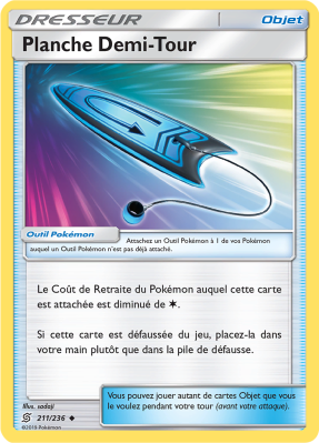 Carte Pokémon Planche Demi-Tour 211/236 Peu commune Harmonie des Esprits