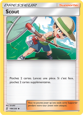 Carte Pokémon Scout 189/236 Peu commune Harmonie des Esprits