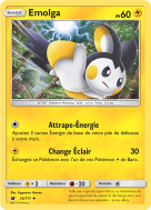 Carte Pokémon Emolga 35/111 Peu commune Invasion Carmin