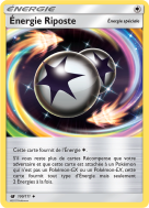 Carte Pokémon Énergie Riposte 100/111 Peu commune Invasion Carmin