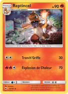 Carte Pokémon Reptincel 19/147 Peu commune Ombres Ardentes