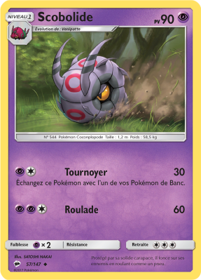 Carte Pokémon Scobolide 57/147 Peu commune Ombres Ardentes
