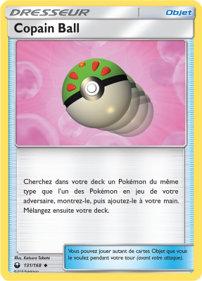 Carte Pokémon Copain Ball 131/168 Peu commune Tempête Céleste