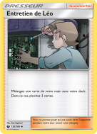 Carte Pokémon Entretien de Léo 126/168 Peu commune Tempête Céleste