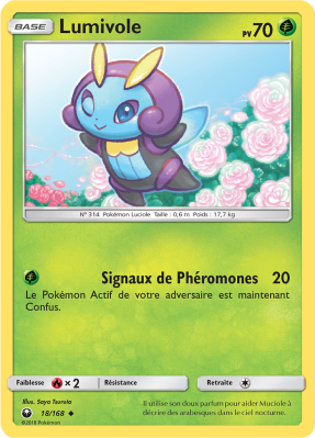 Carte Pokémon Lumivole 18/168 Peu commune Tempête Céleste