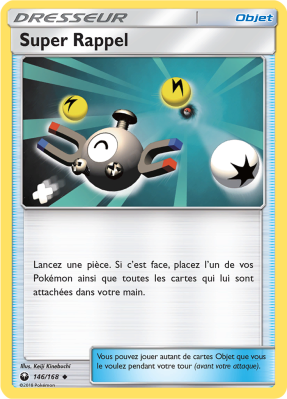 Carte Pokémon Super Rappel 146/168 Peu commune Tempête Céleste