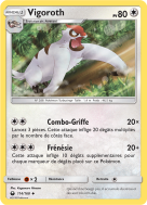 Carte Pokémon Vigoroth 114/168 Peu commune Tempête Céleste