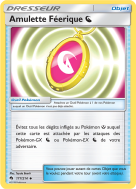 Carte Pokémon Amulette Féerique Dragon 177/214 Peu commune Tonnerre Perdu