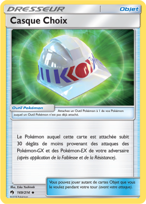 Carte Pokémon Casque Choix 169/214 Peu commune Tonnerre Perdu