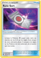 Carte Pokémon Rune Sort 190/214 Peu commune Tonnerre Perdu