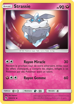 Carte Pokémon Strassie 143/214 Peu commune Tonnerre Perdu