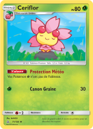 Carte Pokémon Ceriflor 11/156 Peu commune Ultra-Prisme