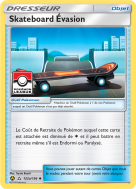Carte Pokémon Skateboard Évasion 122a/156 Peu commune Ultra-Prisme
