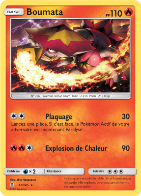 Carte Pokémon Boumata 17/145 Rare Gardiens Ascendants
