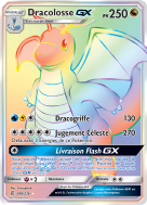 Carte Pokémon Dracolosse-GX 248/236 Rainbow Harmonie des Esprits