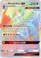 Carte Pokémon Mandrillon-GX 249/236 Rainbow Harmonie des Esprits