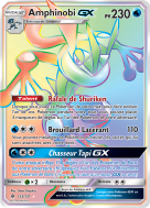 Carte Pokémon Amphinobi-GX 133/131 Rainbow Lumière Interdite