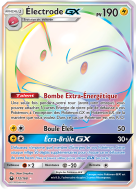 Carte Pokémon Électrode-GX 172/168 Rainbow Tempête Céleste