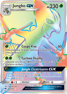 Carte Pokémon Jungko-GX 216/214 Rainbow Tonnerre Perdu