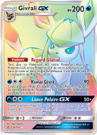 Carte Pokémon Givrali-GX 159/156 Rainbow Ultra-Prisme