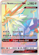 Carte Pokémon Necrozma Crinière du Couchant-GX 163/156 Rainbow Ultra-Prisme