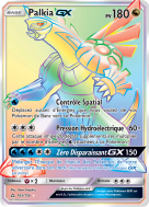 Carte Pokémon Palkia-GX 165/156 Rainbow Ultra-Prisme
