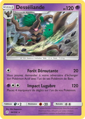 Carte Pokémon Desséliande 94/236 Rare Éclipse Cosmique