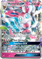 Carte Pokémon Nymphali-GX 92/145 Ultra Rare Gardiens Ascendants