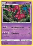 Carte Pokémon Brutapode 58/147 Rare Ombres Ardentes