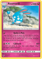 Carte Pokémon Azumarill 136/214 Rare Tonnerre Perdu