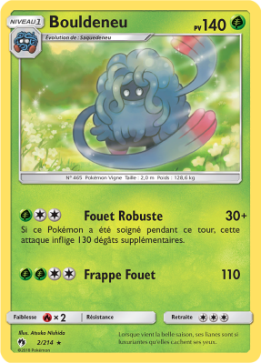 Carte Pokémon Bouldeneu 2/214 Rare Tonnerre Perdu