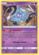 Carte Pokémon Zarbi 92/214 Rare Tonnerre Perdu