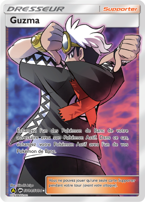 Carte Pokémon Guzma SV84/SV94 Ultra Rare Destinées Occultes