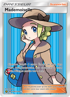 Carte Pokémon Mademoiselle SV86/SV94 Ultra Rare Destinées Occultes