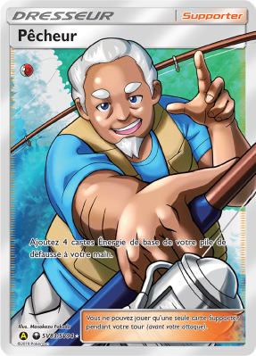 Carte Pokémon Pêcheur SV83/SV94 Ultra Rare Destinées Occultes