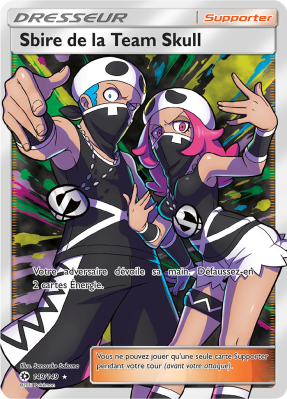 Carte Pokémon Sbire de la Team Skull 149/149 Ultra Rare Soleil et Lune (JCC)