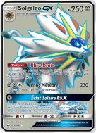 Carte Pokémon Solgaleo-GX 143/149 Ultra Rare Soleil et Lune (JCC)