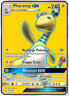 Carte Pokémon Pharamp-GX 163/181 Ultra Rare Duo de Choc