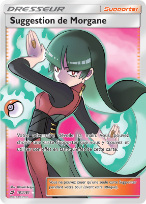 Carte Pokémon Suggestion de Morgane 181/181 Ultra Rare Duo de Choc