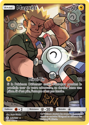 Carte Pokémon Magnéti 242/236 Ultra Rare Éclipse Cosmique
