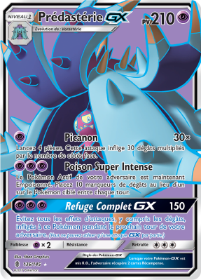 Carte Pokémon Prédastérie-GX 136/145 Ultra Rare Gardiens Ascendants