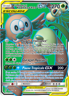 Carte Pokémon Brindibou et Noadkoko d'Alola-GX 214/236 Ultra Rare Harmonie des Esprits