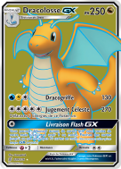 Carte Pokémon Dracolosse-GX 229/236 Ultra Rare Harmonie des Esprits
