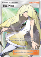 Carte Pokémon Elsa-Mina 110/111 Ultra Rare Invasion Carmin