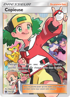 Carte Pokémon Copieuse 163/168 Ultra Rare Tempête Céleste