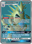 Carte Pokémon Tyranocif-GX 203/214 Ultra Rare Tonnerre Perdu