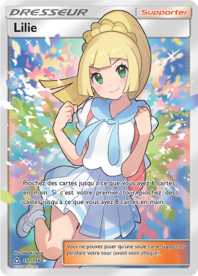 Carte Pokémon Lilie 151/156 Ultra Rare Ultra-Prisme