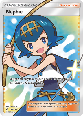 Carte Pokémon Néphie 150/156 Ultra Rare Ultra-Prisme