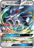Carte Pokémon Silvallié-GX 116/156 Ultra Rare Ultra-Prisme
