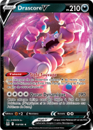 Carte Pokémon Drascore-V 118/196 Ultra Rare Origine Perdue